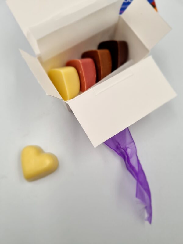 Chocolate Hearts (Box of 4) - Image 3