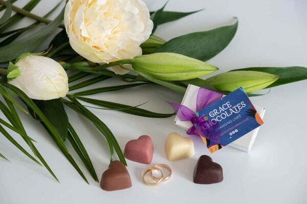 Chocolate Hearts (Box of 4) - Image 2
