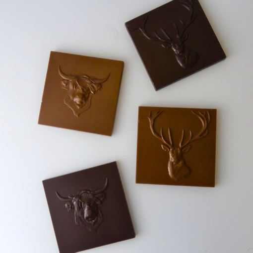 Highland Cow Dark Chocolate Bar - Image 3